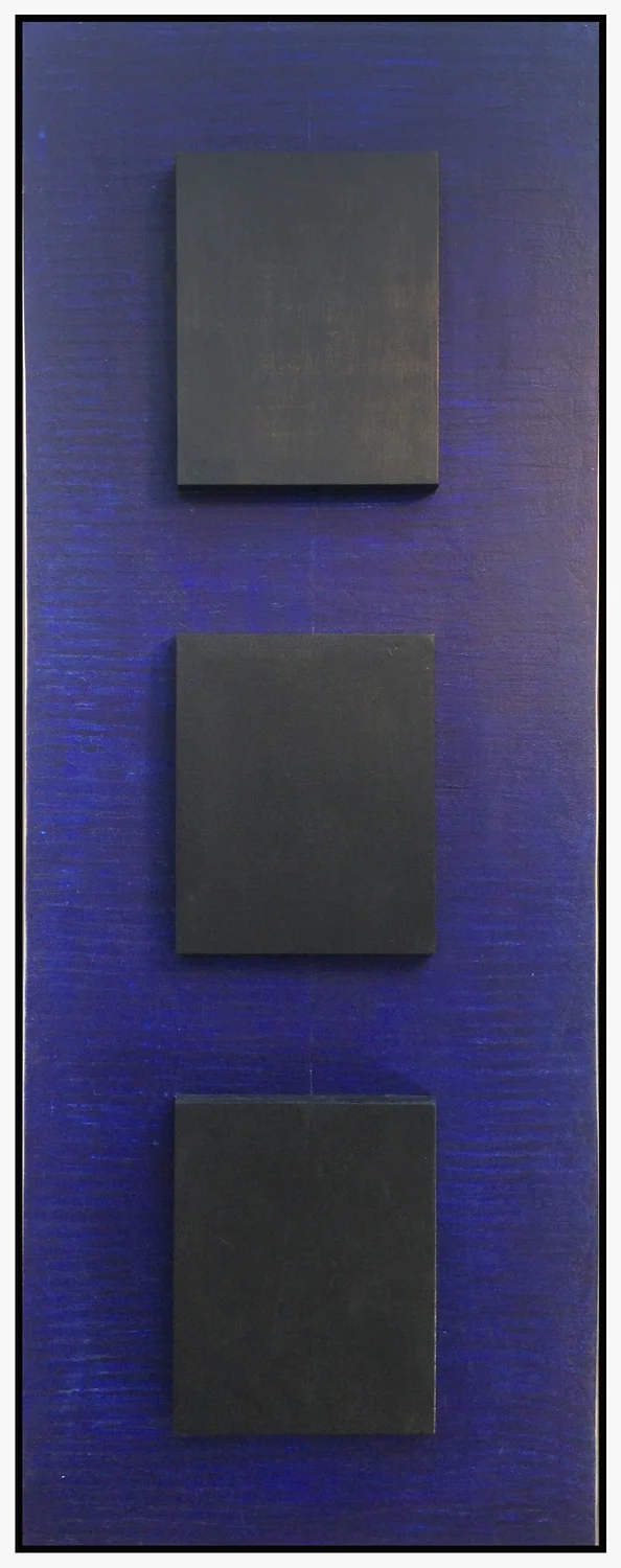 Simply Formal #3, 2016, acrylic on panel, 17.8" x 46.8" (45 x 119 cm)