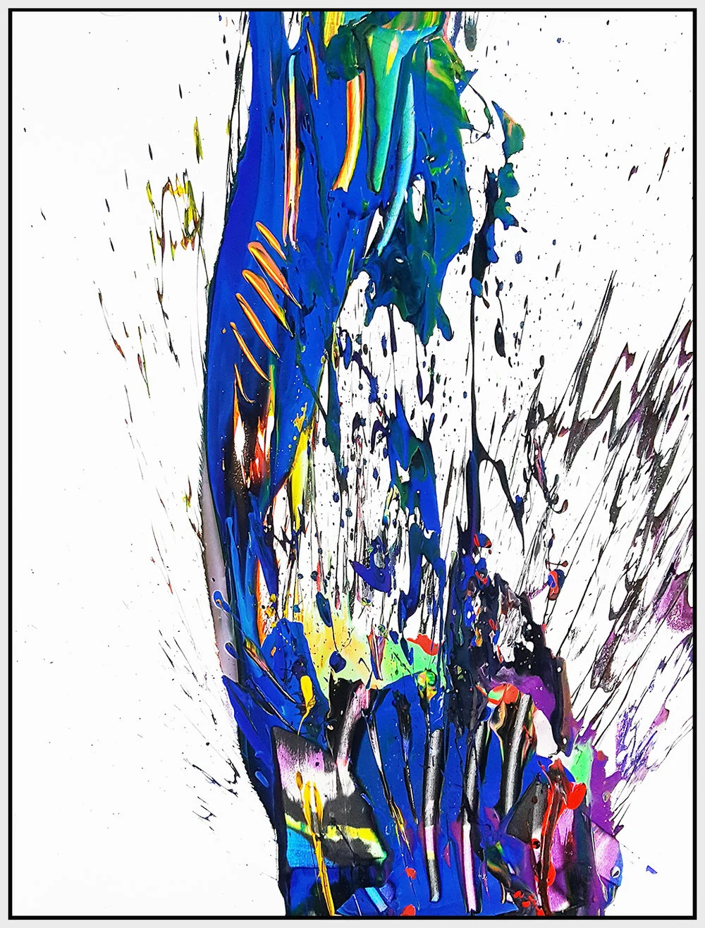SP² #49, 2017, acrylic on canvas, 60" x 48" (152.4 x 122 cm)