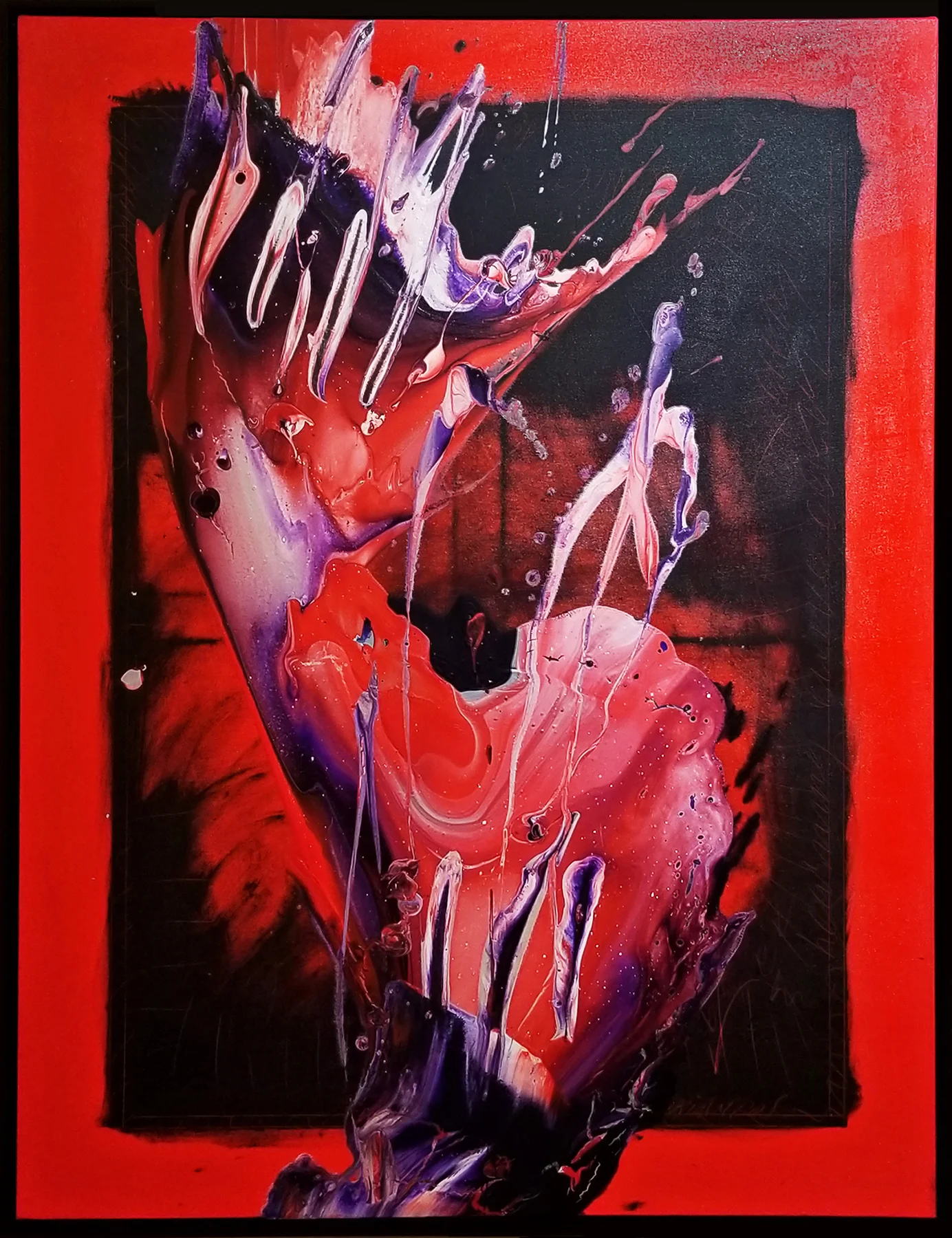 SP²#126, 2018, acrylic on canvas, 48"x36" (122 x 91.4 cm)