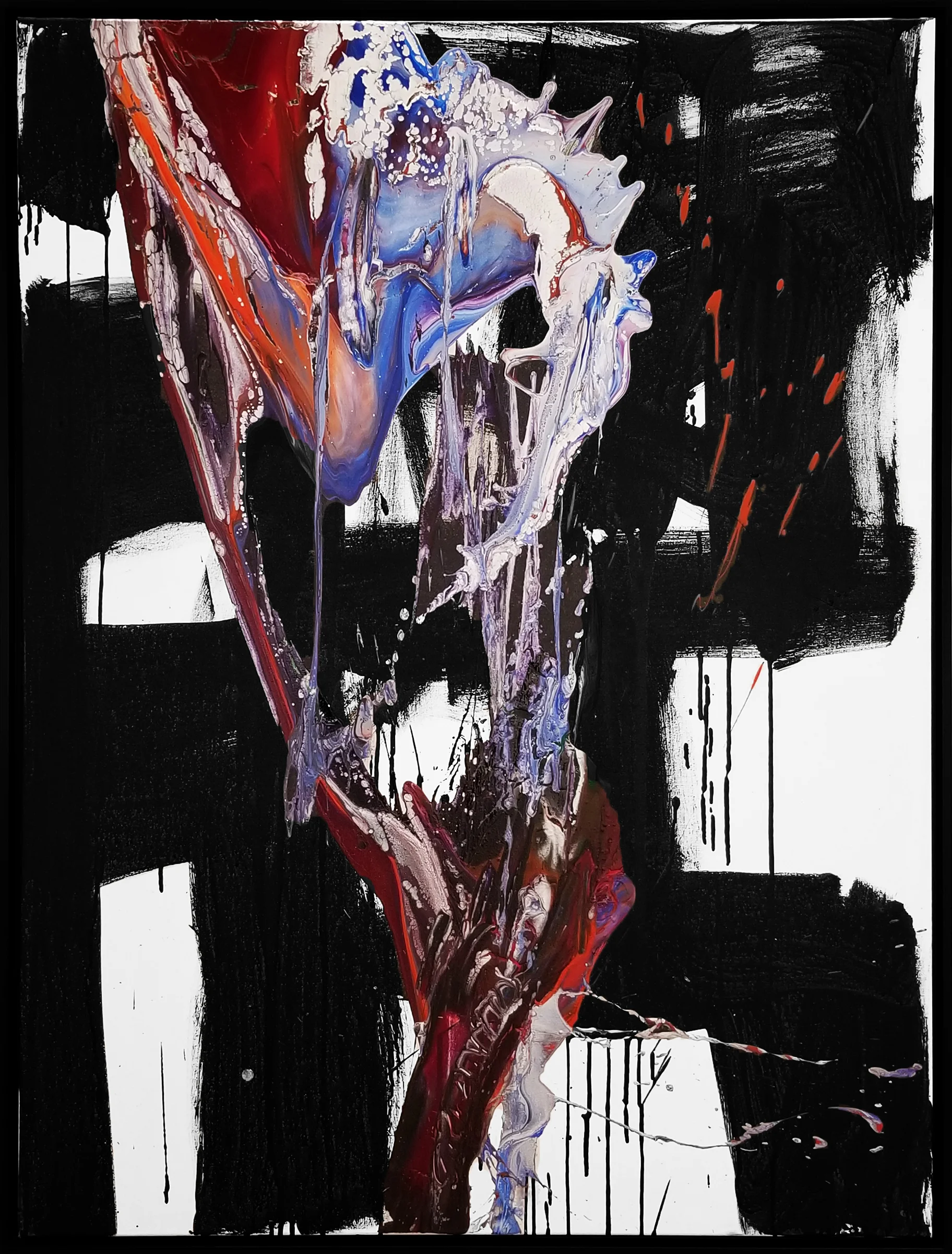 SP²#130, 2018, acrylic on canvas, 48" x 36" (121 x 91.4 cm)