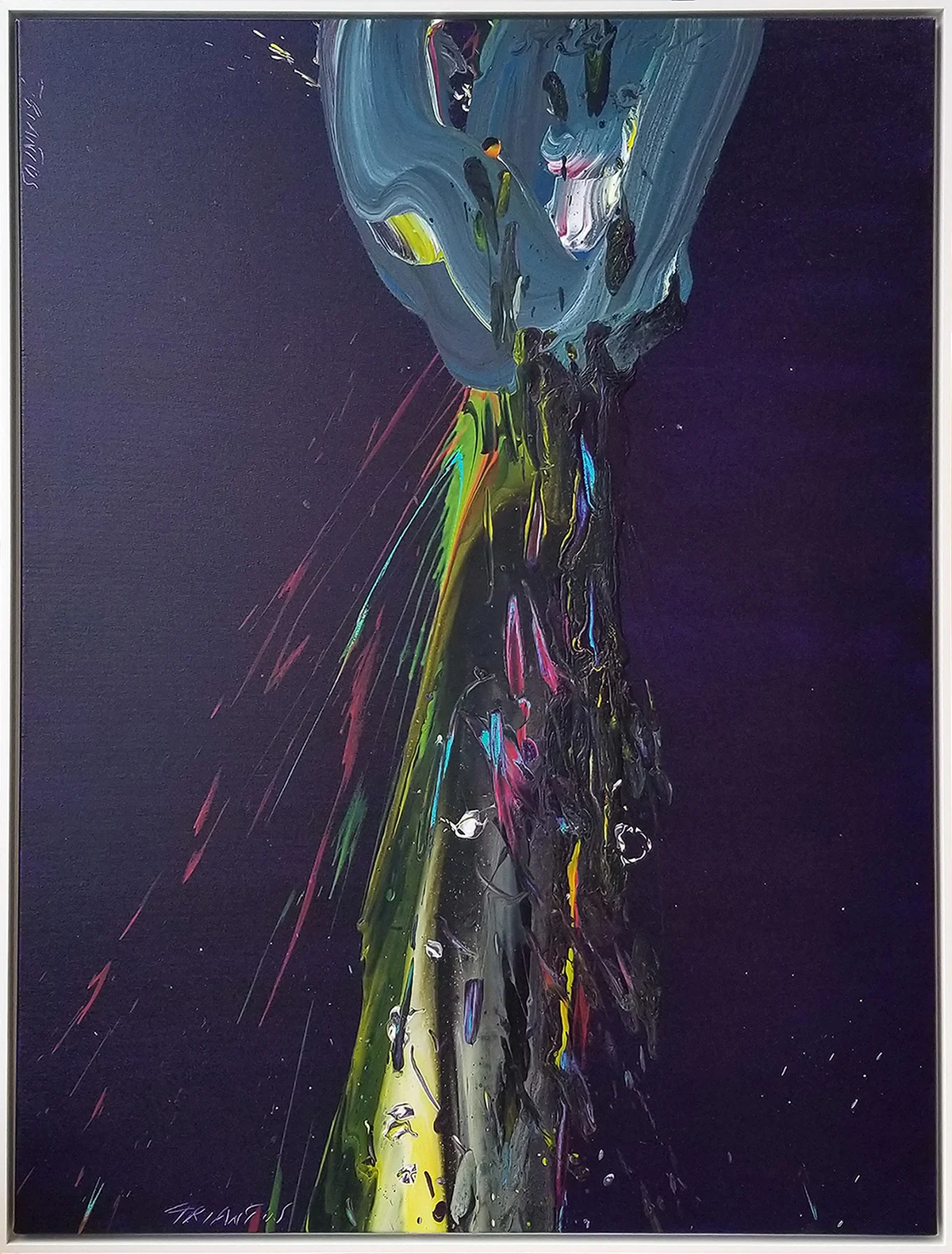 SP² #115, 2018, acrylic on canvas, 48" x 36" (122 x 91.4 cm)