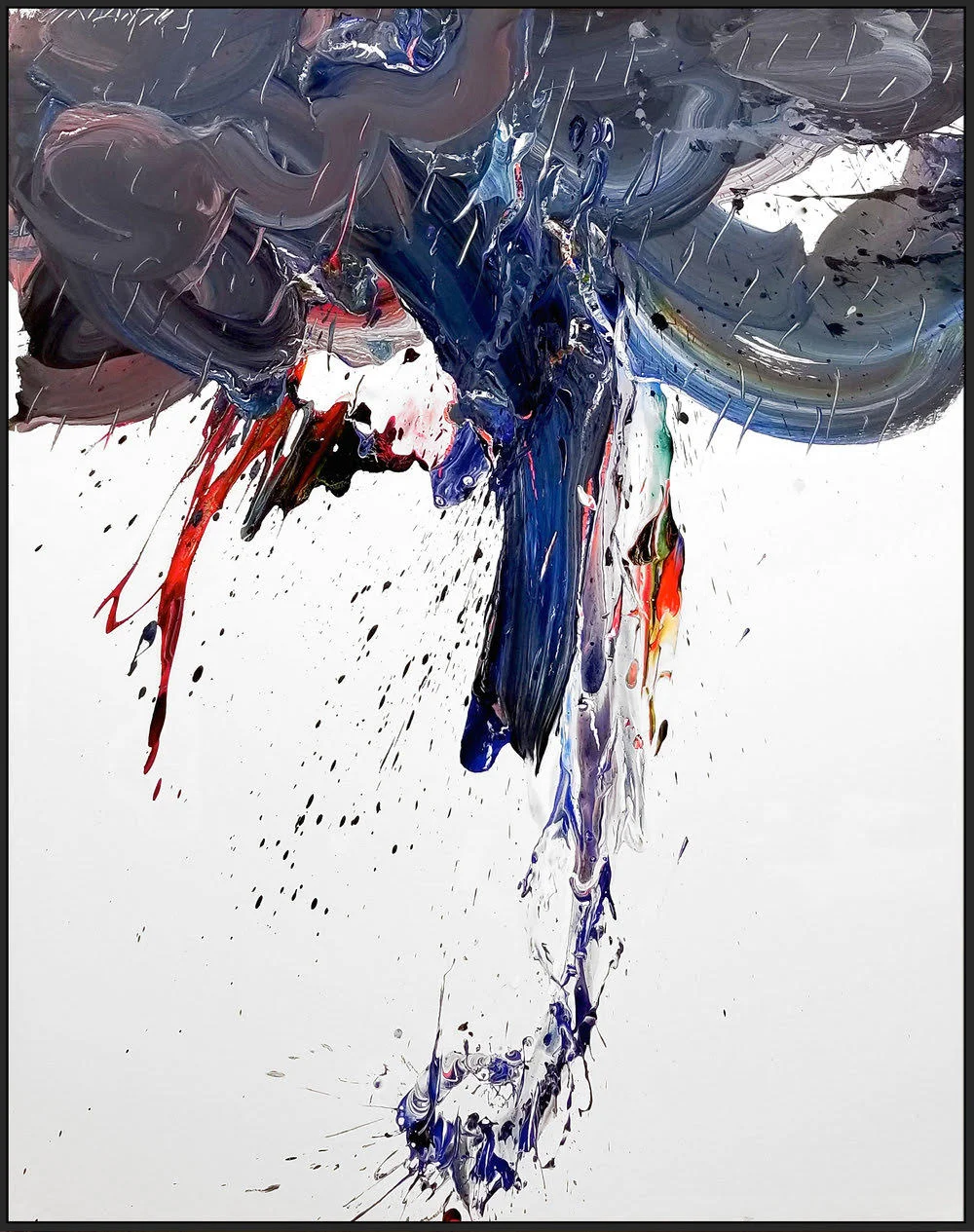 Storm #7, 2018, acrylic on canvas, 60” x 48” (152.4 x 122 cm)