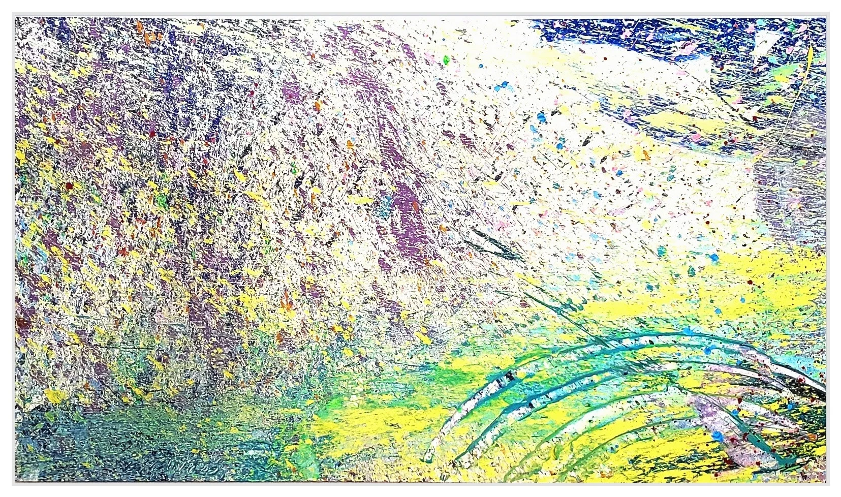 Napa Valley #87, 2019, acrylic on canvas, 48” x 84” (122 x 213 cm) in Seoul, Korea