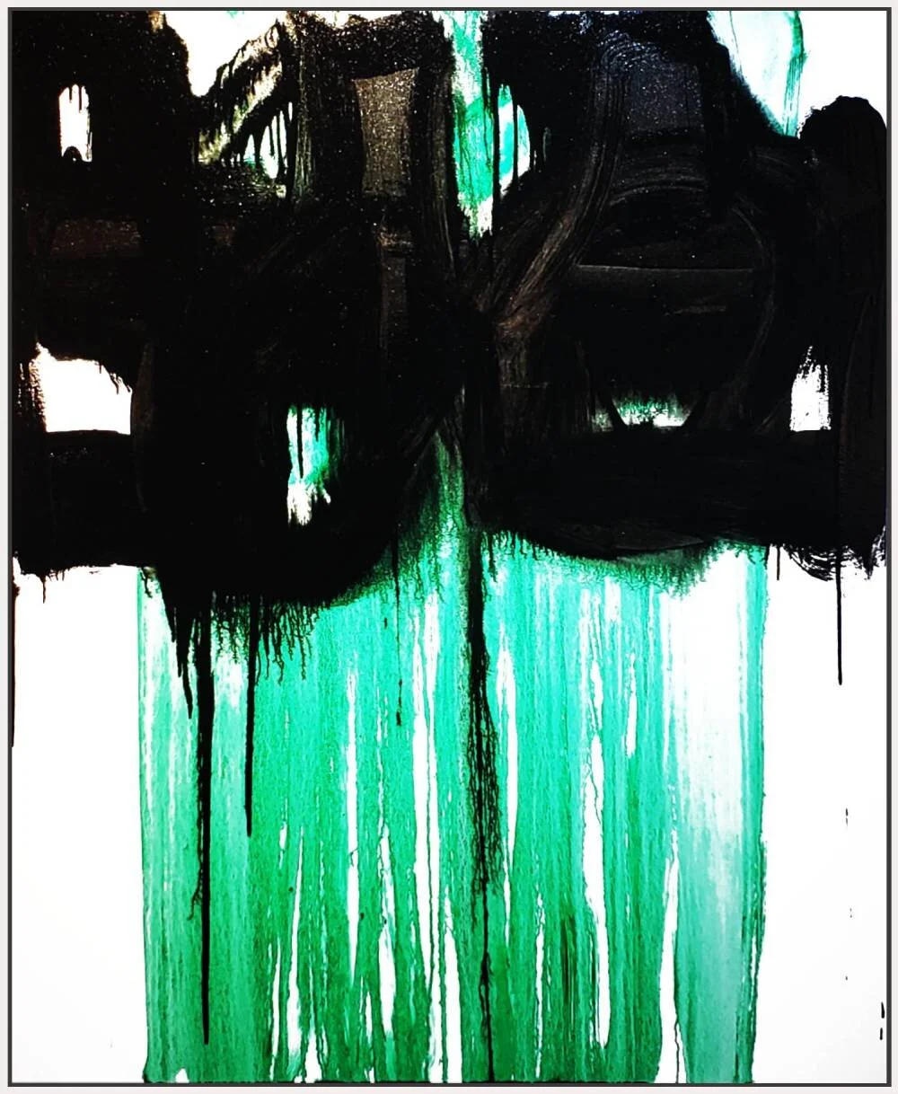 Untitled #10, 2019, acrylic on canvas, 72” x 48” ( 183 x 122cm )