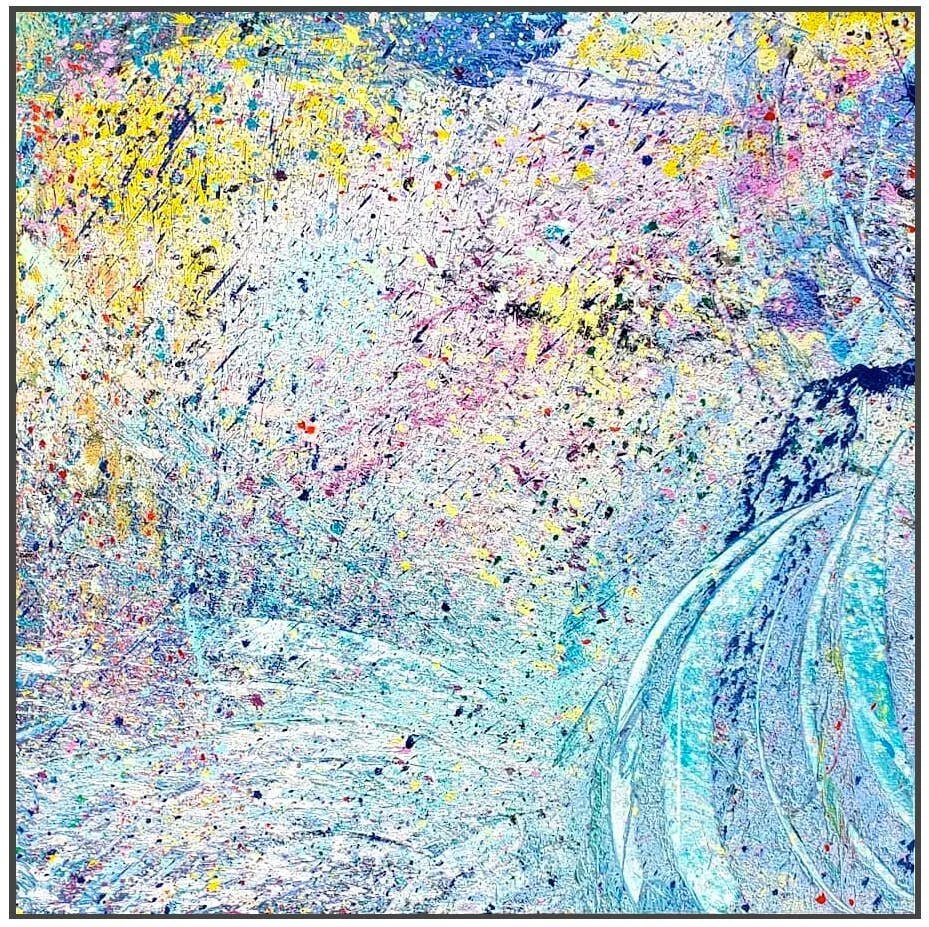 Napa Valley #116, 2020, acrylic on canvas, 60" x 60" (152.4 x 152.4 cm)