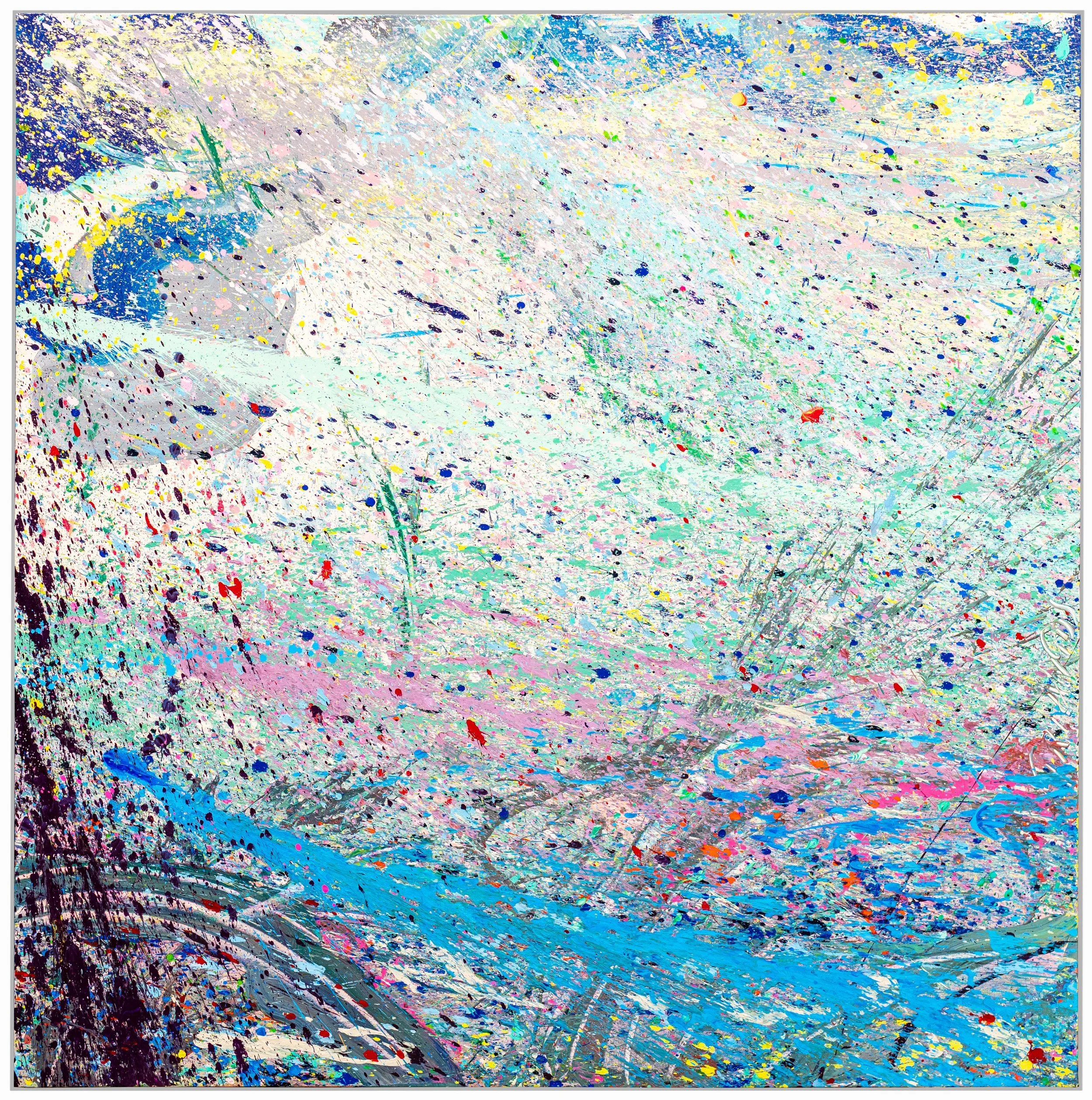 Napa Valley #54, 2021, acrylic on canvas , 72" x 60" (183 x 152.4 cm)