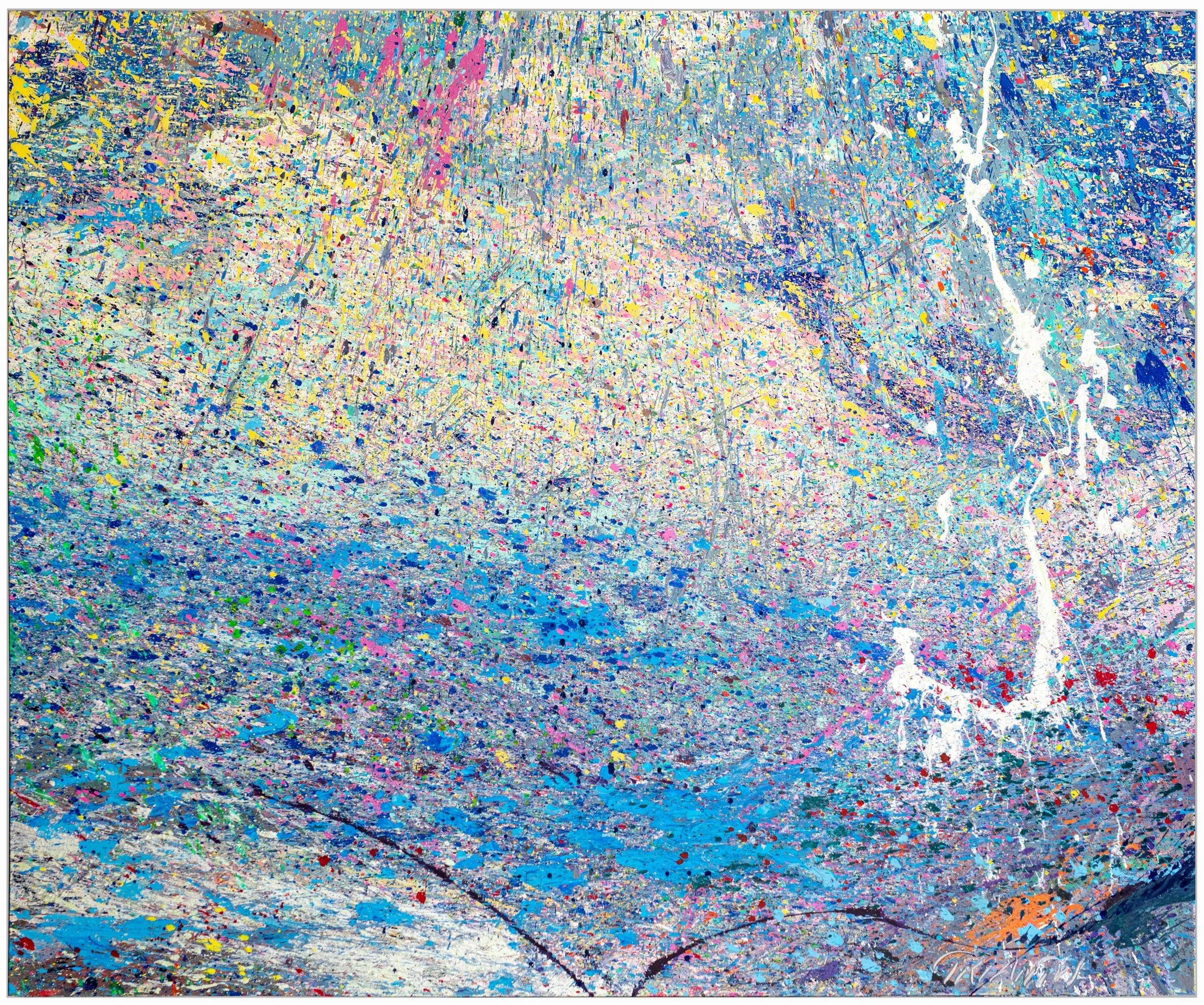 Napa Valley #68, 2021, acrylic on canvas, 60" x 72" (152.4 x 182.8cm)