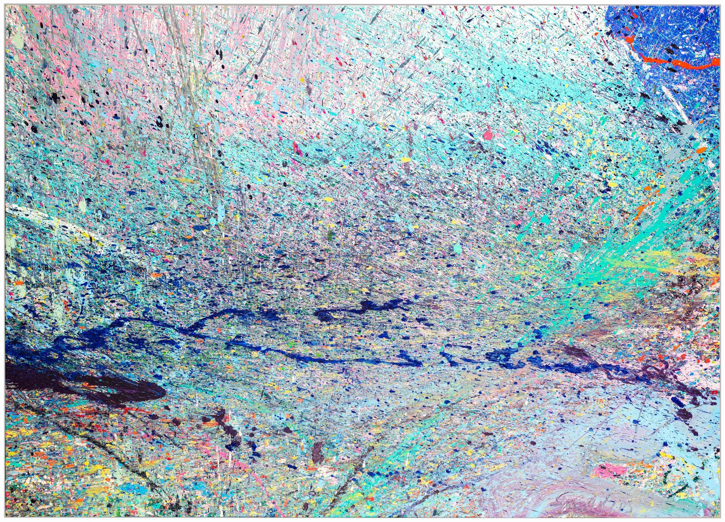 Napa Valley #64, 2021, acrylic on canvas, 58" x 82" (147.3 x 208.3 cm)