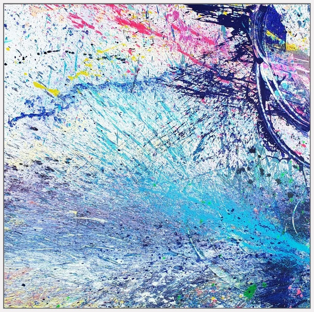 Napa Valley #98, 2019, acrylic on canvas, 72” x 72” (183 x 183cm) in Napa Valley, California, USA