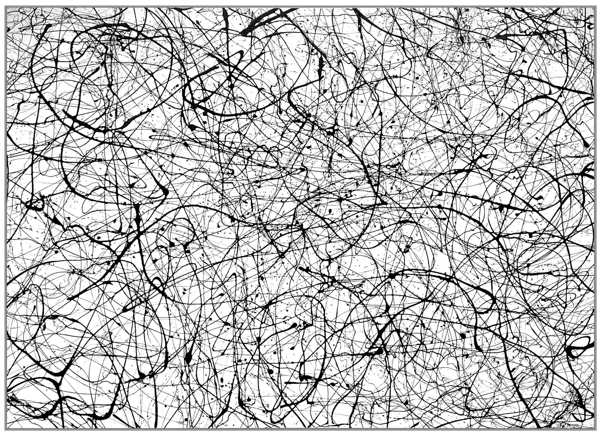 Winter Paradise #38, acrylic on canvas, 60” x 84” (152.4 x 213.4 cm)