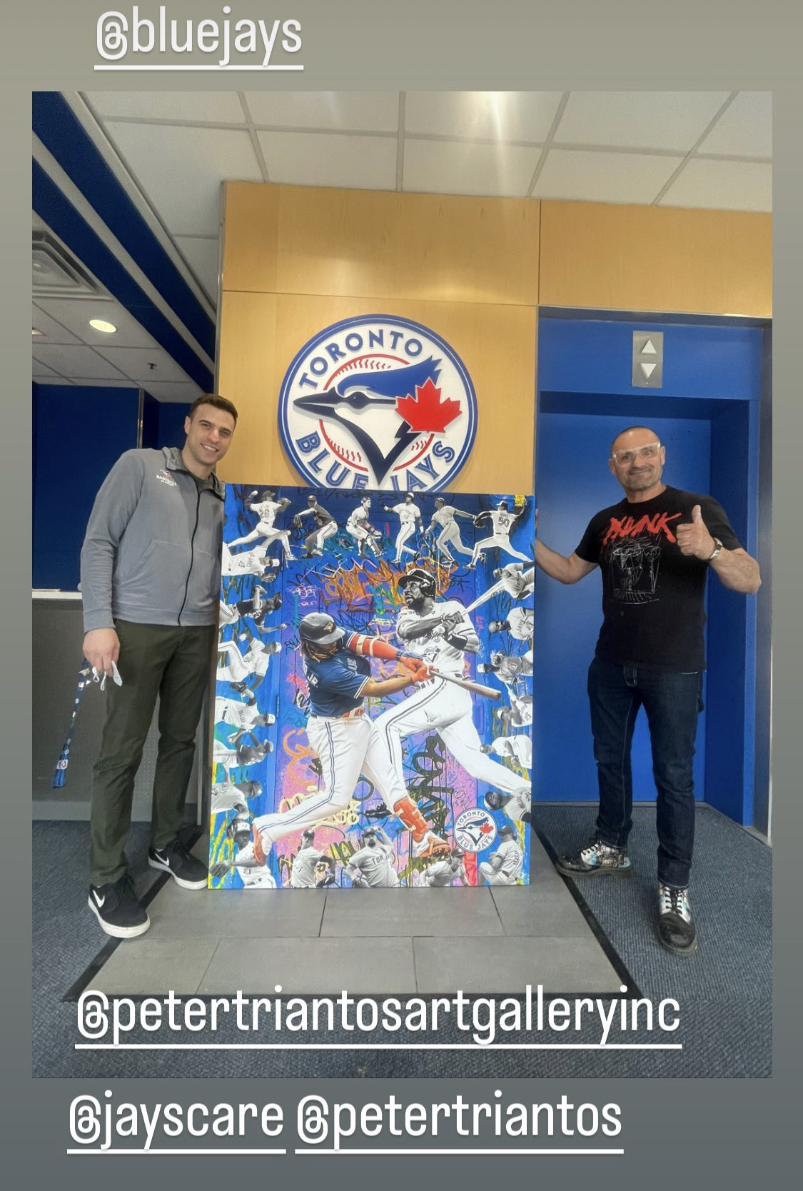 Peter Triantos's Donation to Jays Care Foundation