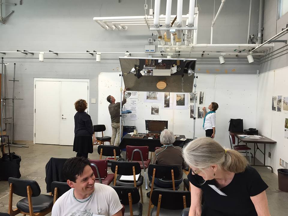 From the first workshop. That's me in the bottom left. :)
