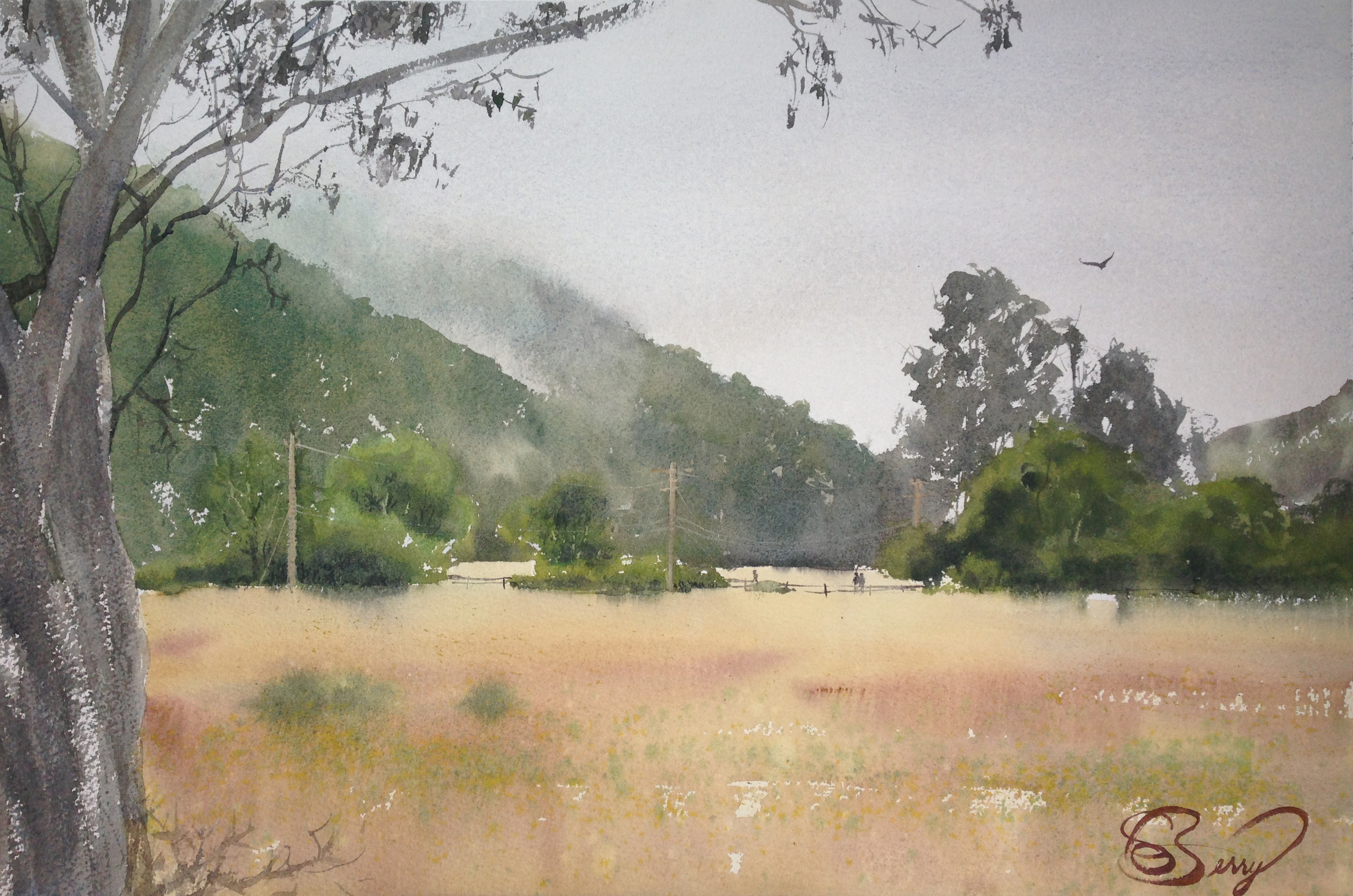 this is the painting that got the honorable mention.