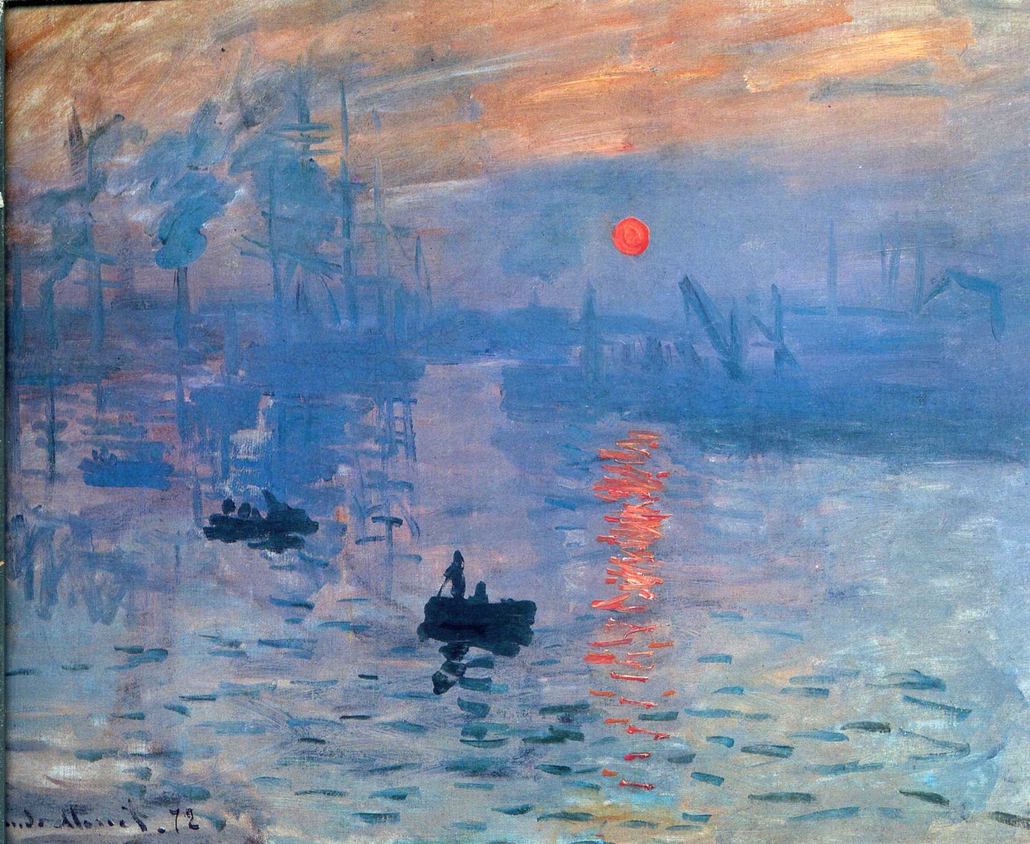 Monet's "Impression Sunrise"