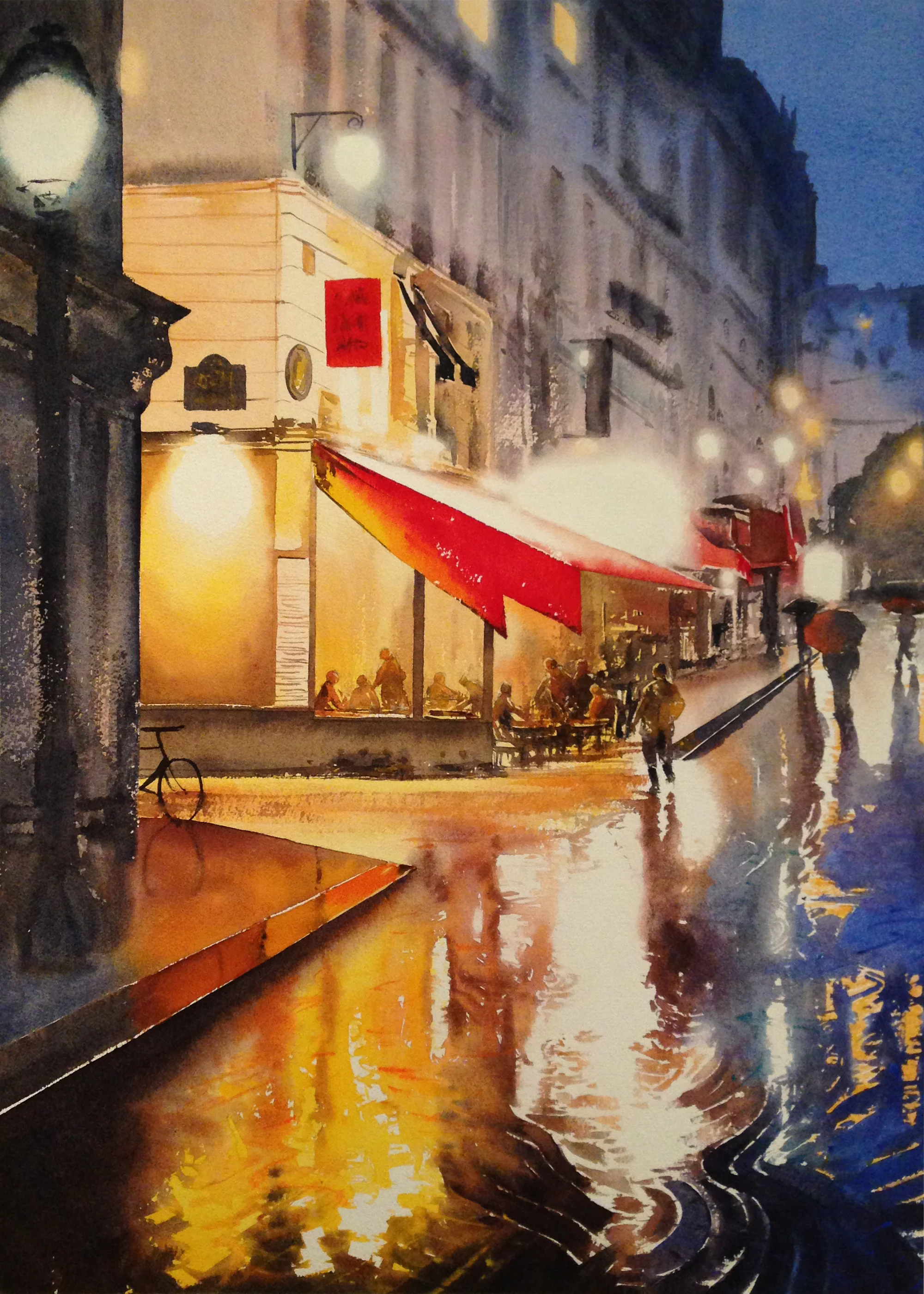 A Night In Paris- SOLD