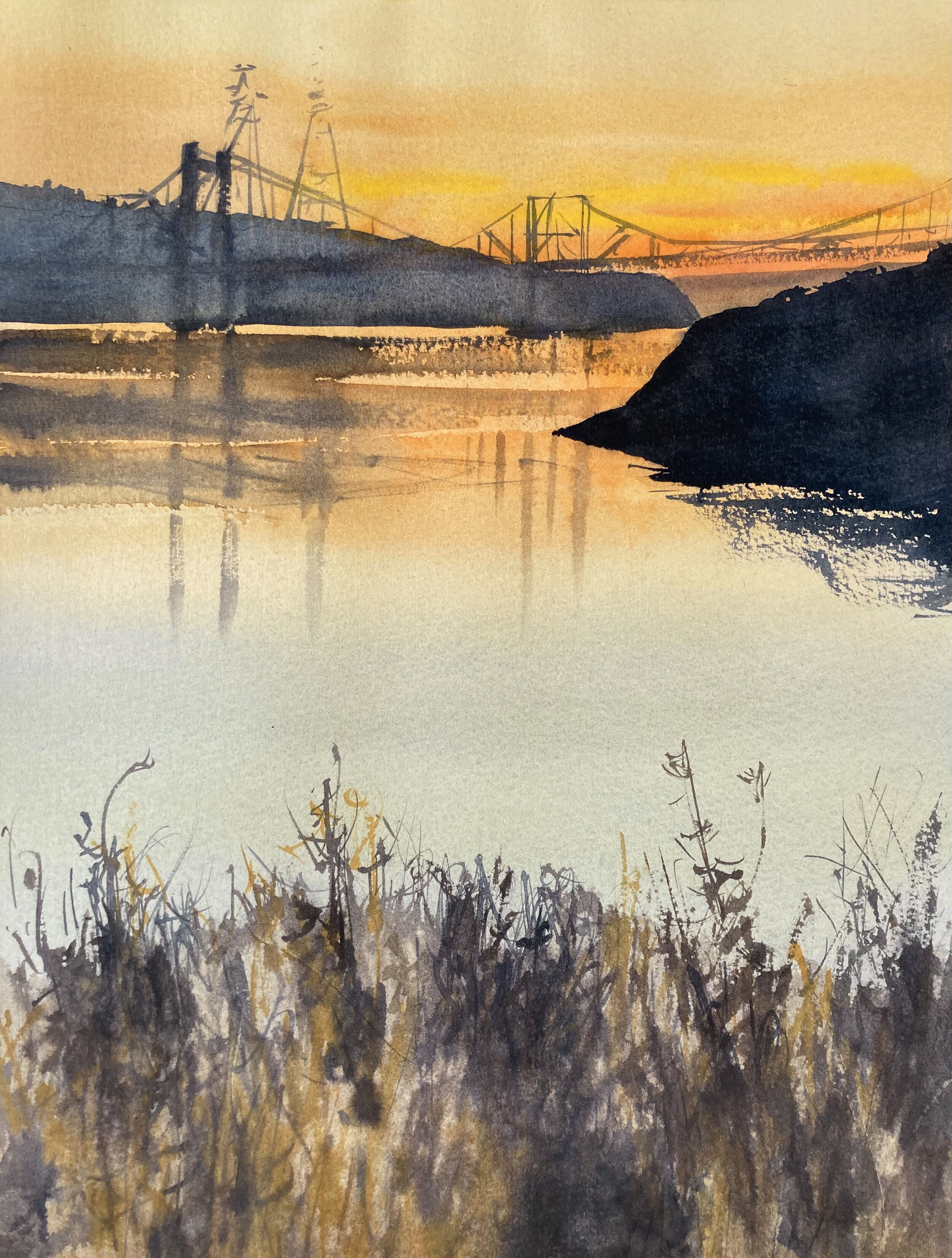 The Perfect Limited Palette for Watercolor Landscapes - The
