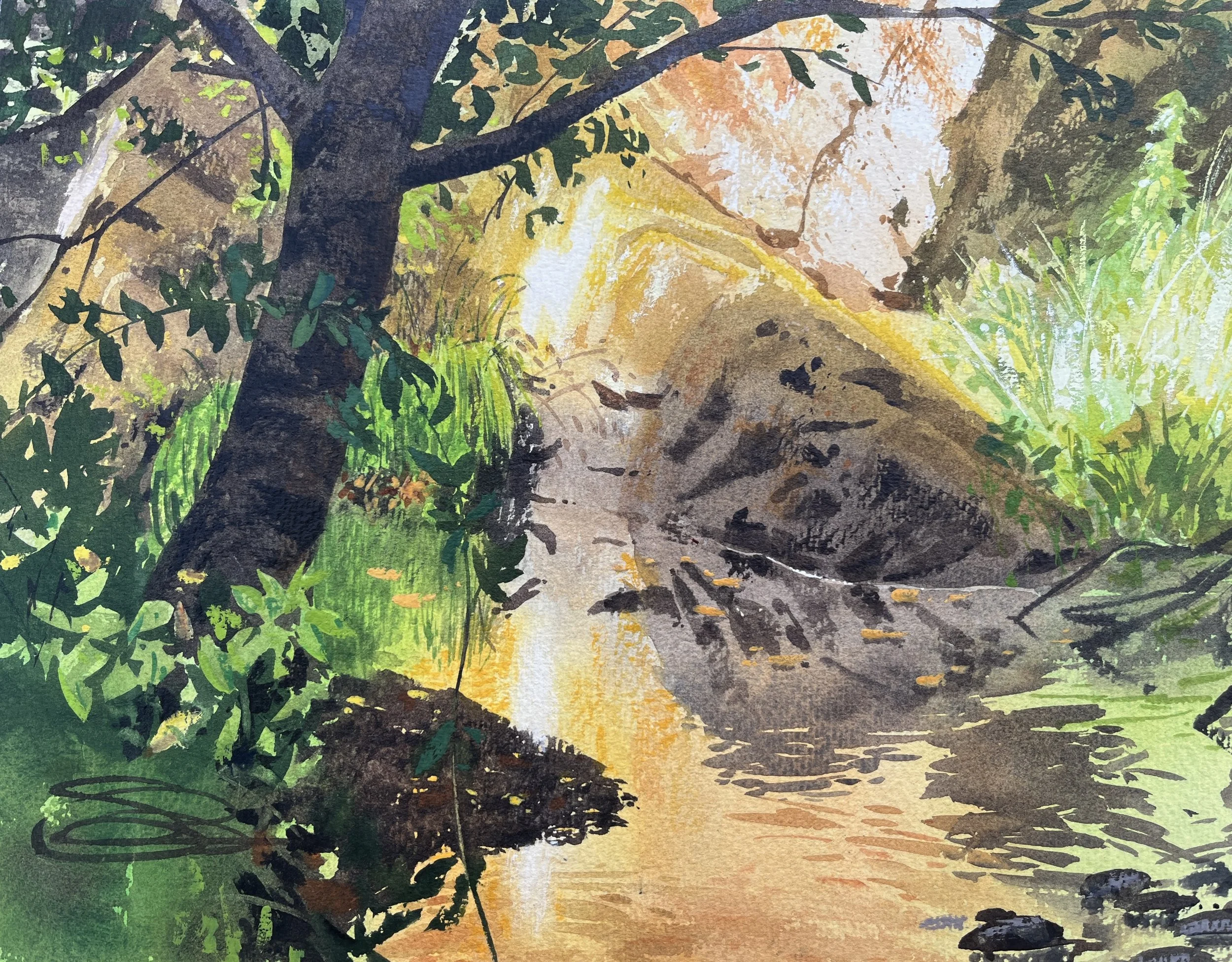 Russian Gulch Hike, 11x14, 445$.jpg