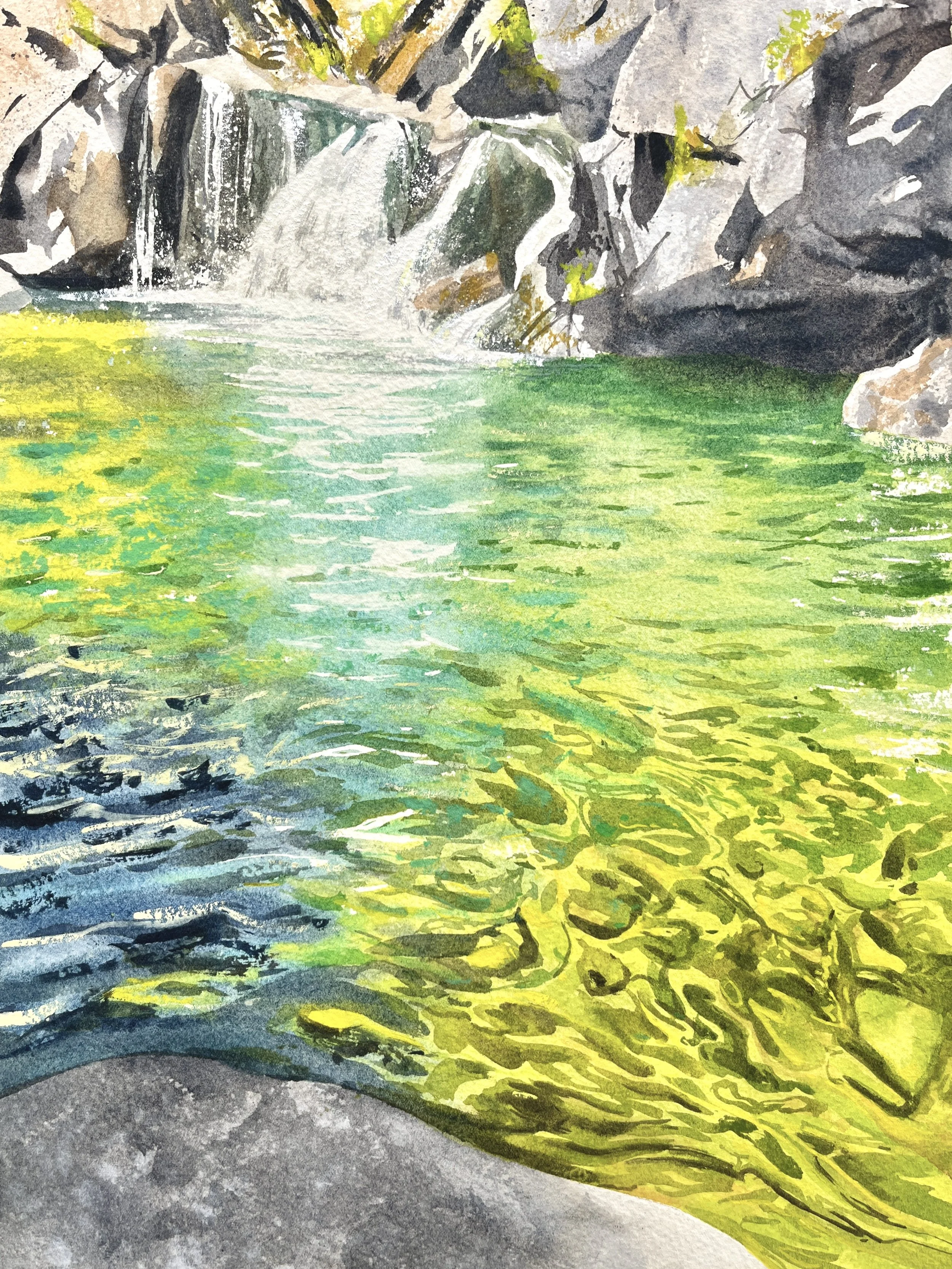 A Locals Swimming Hole, 14x11, 445$.jpg