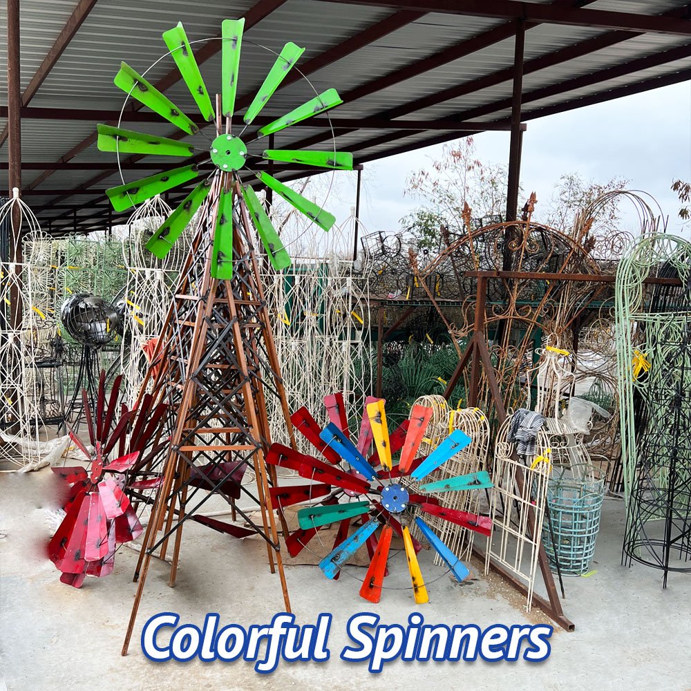 Cuevas Wholesale Mexican Imports Metal Yard Art & Talavera