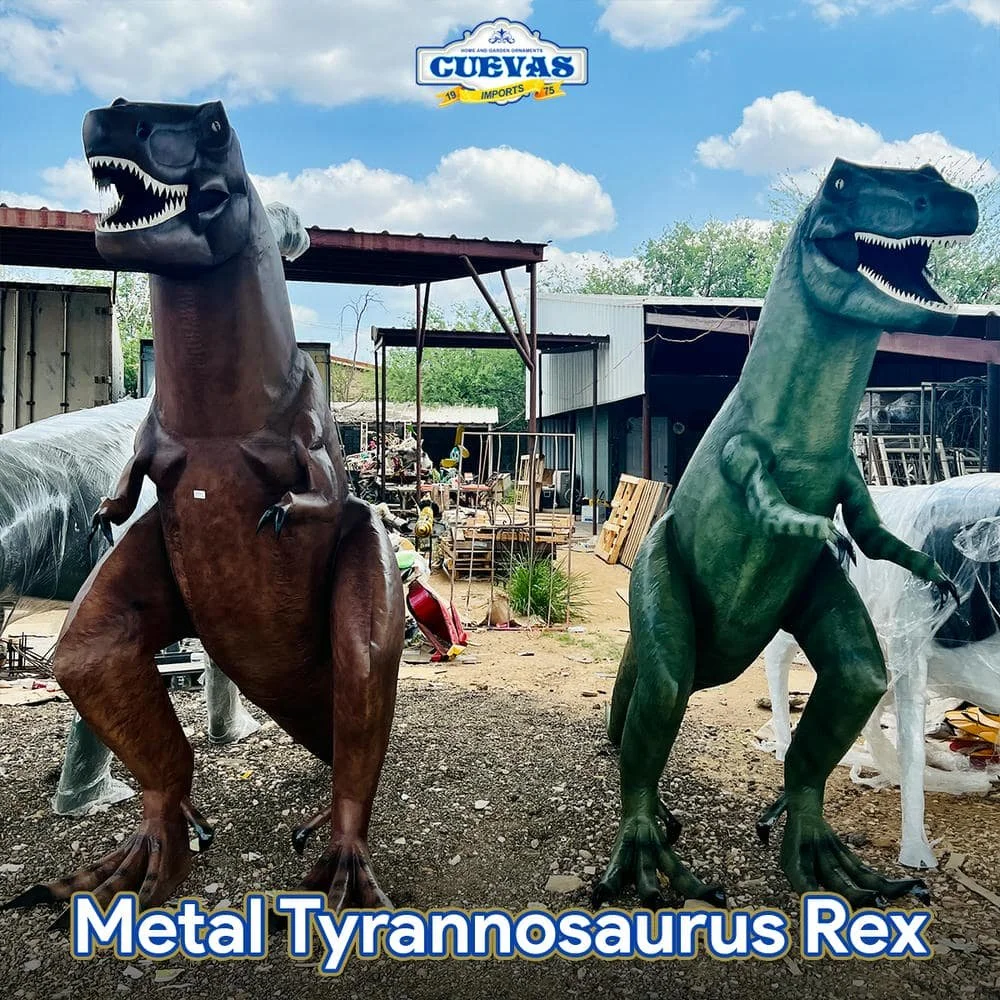 Dinosaur Yard Art | Unique Metal Dinosaur Sculptures & Custom Designs ...