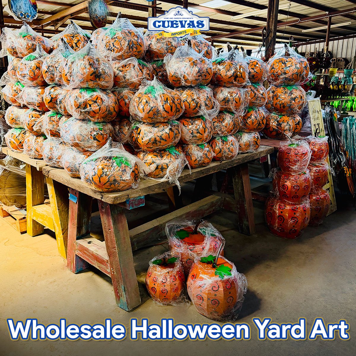 Halloween Metal Yard Art