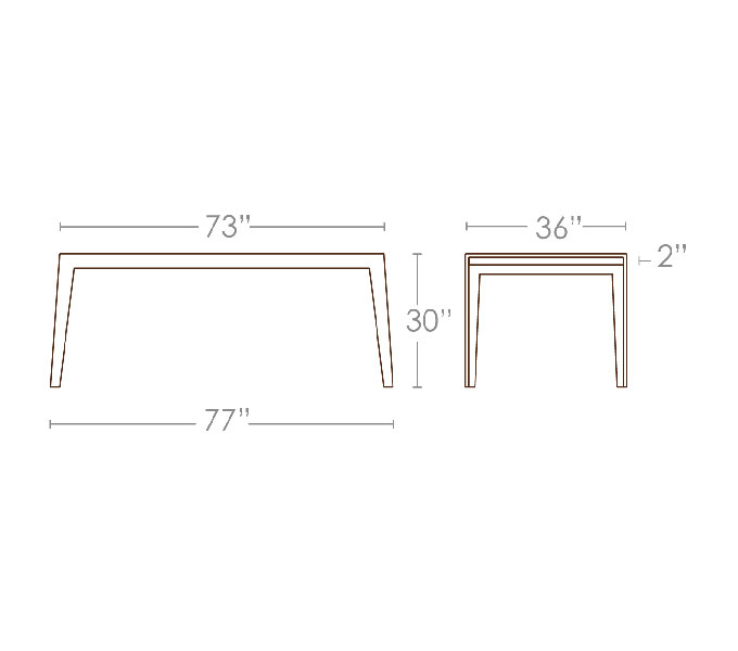 Hollow Dining Table 6 Person Brave Space Design Hollow Dining Table 6 Person Brave, How Wide Is A 6 Person Table