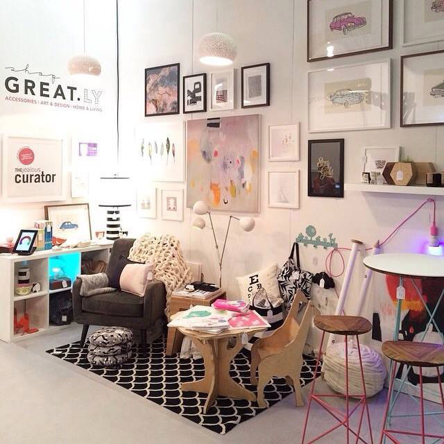 Architectural Digest Home Show-Great.ly Pop-Up booth NYC / 2015