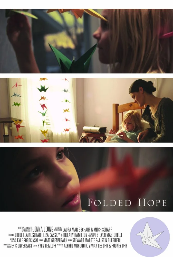 Folded Hope (2013 - Short) CASTING COORDINATOR Official Selection: Cannes Film Festival Short Film Corner 2013 Gwinnett International Film Festival 2013 ReelheART International Film Festival 2014 Montclair Film Festival 2014 Hoboken International Film Festival 2014 Manhattan Film Festival 2014 Palm Springs International ShortFest Market 2014 Awards: Best Student Film - Gwinnett International Film Festival 2013 Best Direction in a Student Film - Gwinnett International Film Festival 2013