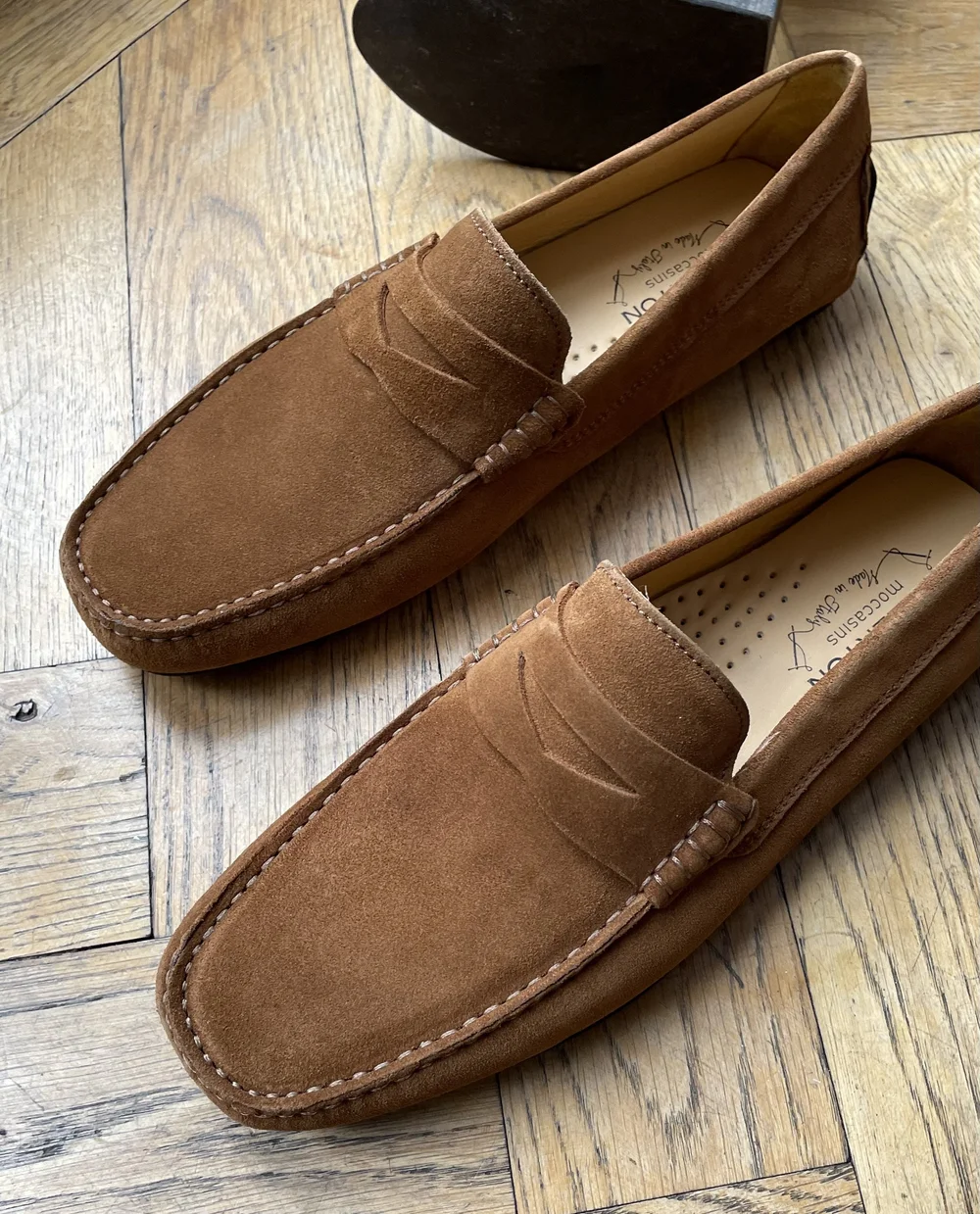 moccasin suede shoes