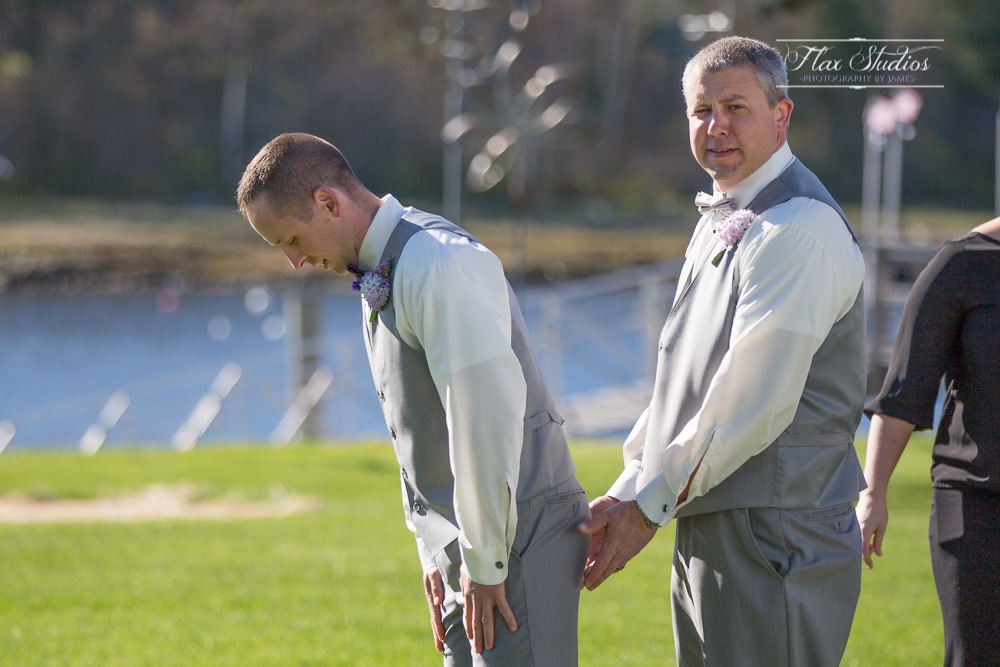 Plenty of goofing off at this wedding, just the way we like it! haha