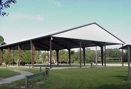  Sport facilities include soccer and softball fields, and basketball and volleyball courts. 