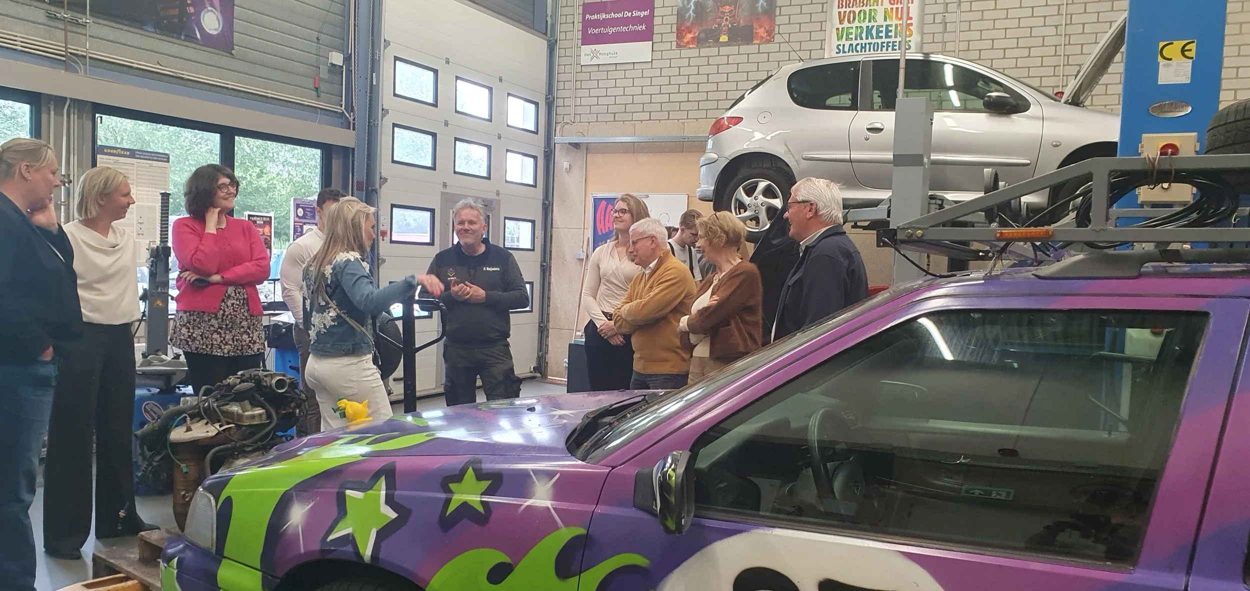 We zijn op bezoek gegaan bij "Maar er werk van" met Mighty Tiny Foundation en ESF+