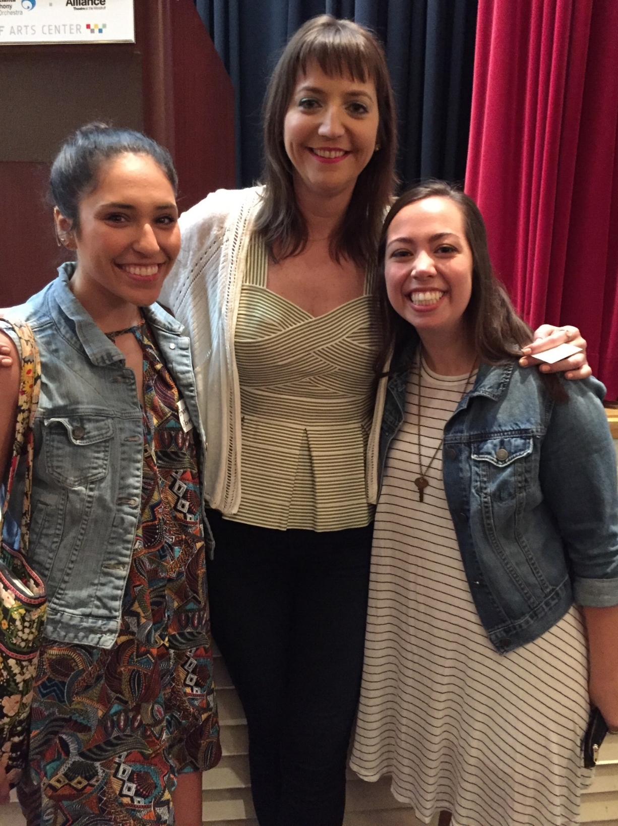 Our intern, Bianca & Community engagement coordinator, Lauren got to meet founder of Kate's Club, Kate Atwood at Creative Mornings in May!