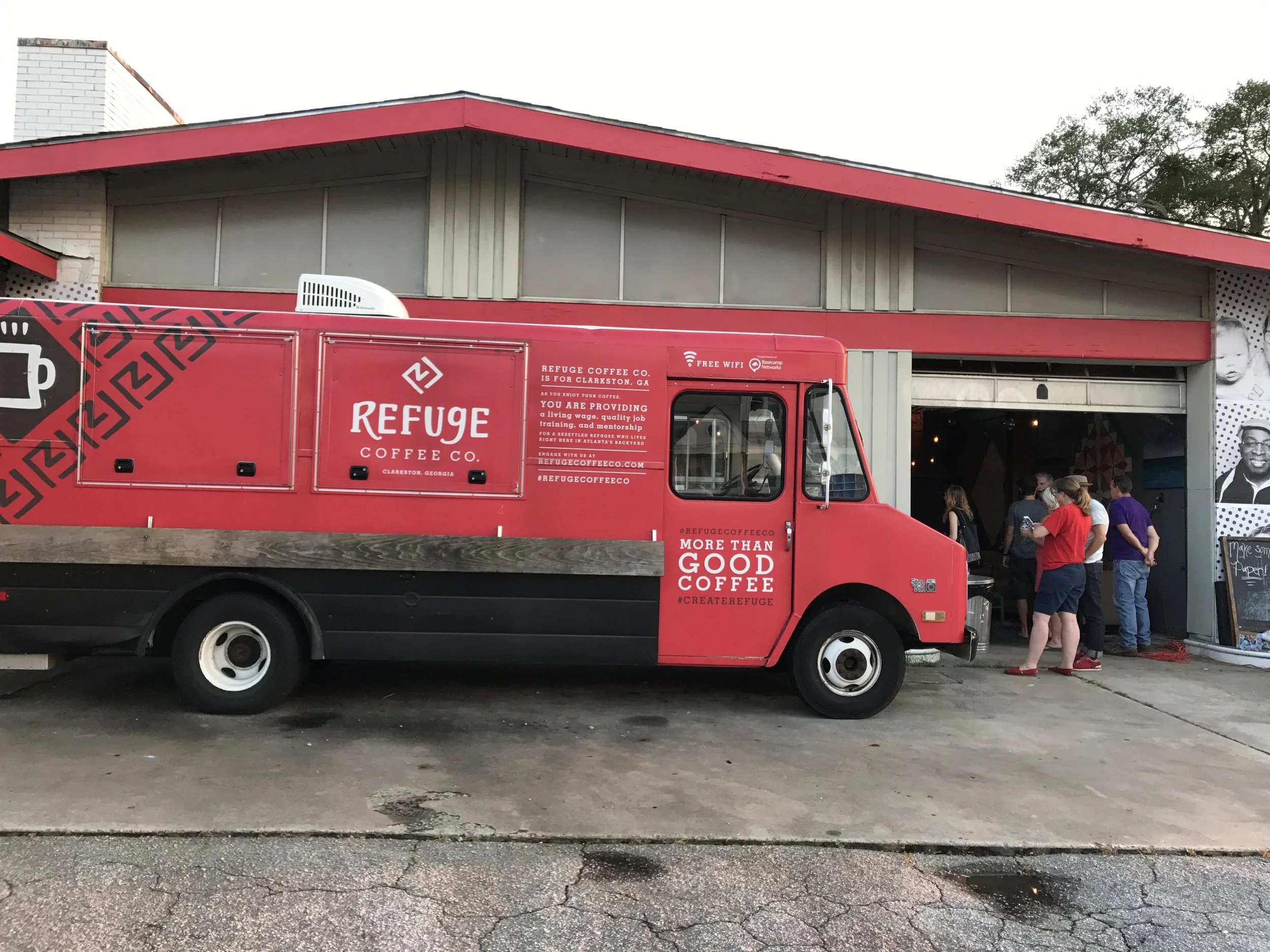 Campaign Celebration Night at Refuge Coffee