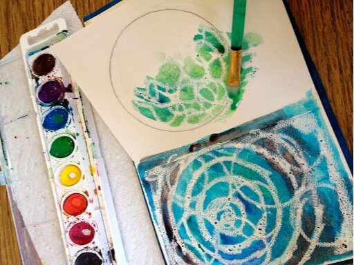 Calming Crayons art project — Paint Love