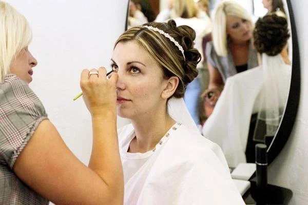 My very first wedding makeup