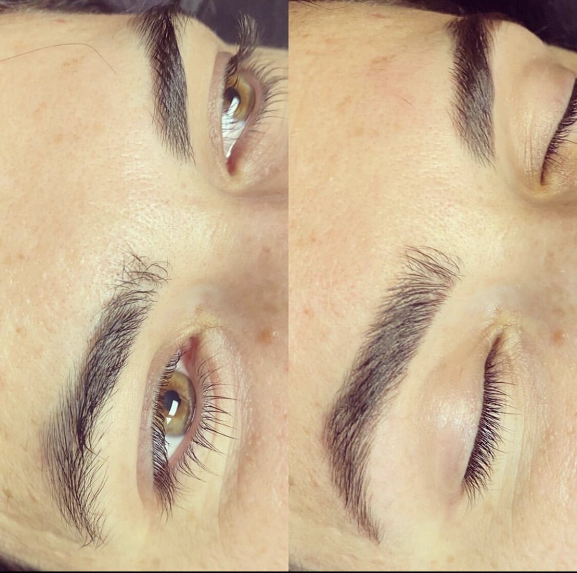Please Enjoy My Brow Lamination Before and After Photos, Review