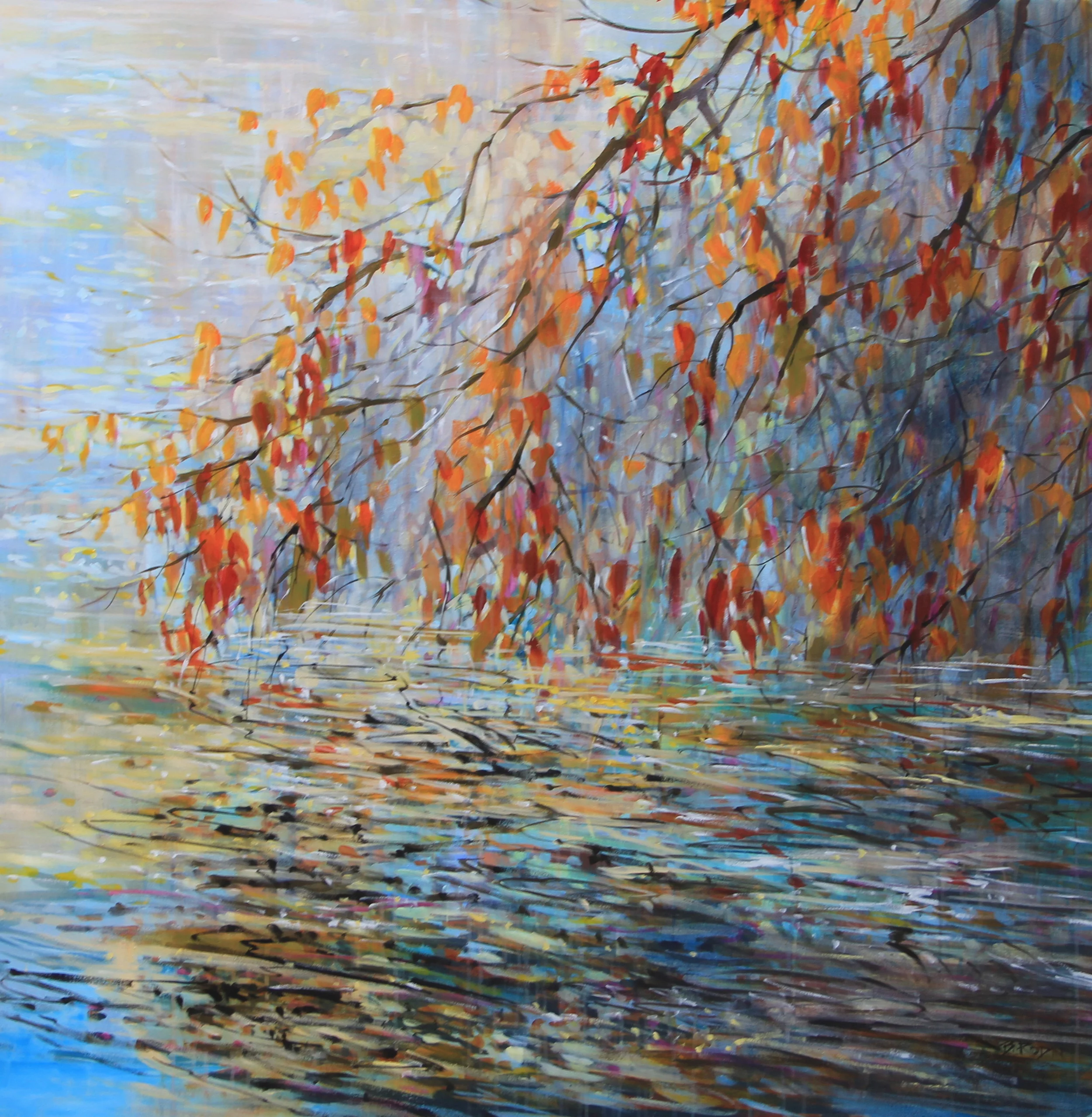  48 x 48  acrylic on canvas  SOLD 