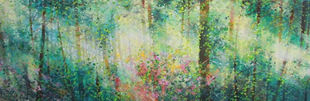 Forest Light Series: Summer Forest & Blossoms