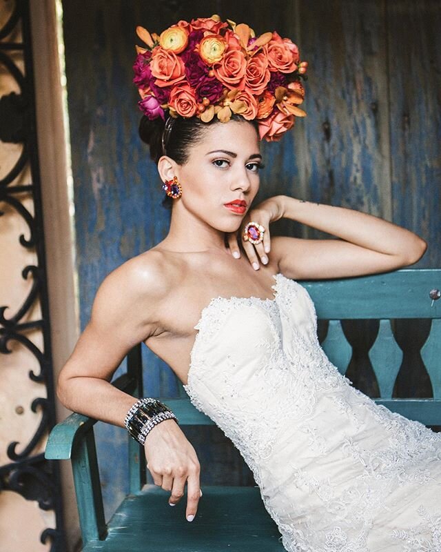 We loved getting creative and working with a great team to create Frida Kahlo inspired images at the Royal Palms Resort for Phoenix Bride &amp; Groom Magazine's final issue. We are looking forward to stretching our artistic abilities again soon! Who 