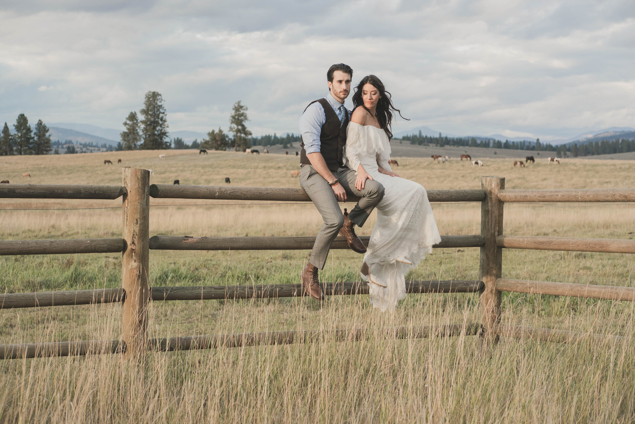  Wedding Photography by Stuart Thurlkill of Eyes 2 See Photography. Wedding is in Big sky Montana at the resort at Paws up in Greenough. 