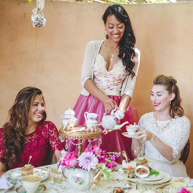 Your Jubilee's idea for a &quot;bridal tea party&quot; was so much fun to put together. Who wouldn't love to have a relaxing luncheon with friends at the Royal Palms Resort? Your Jubilee pulled together a great team to bring the tea party to life, co
