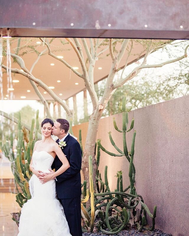 Wes and Marissa had so many romantic and fashionable moments to capture at the Phoenix Art Museum. Marissa is a full time model with @Fordrba and Wes is a passionate race car enthusiast. It was fun getting to know this high octane couple. We loved  h