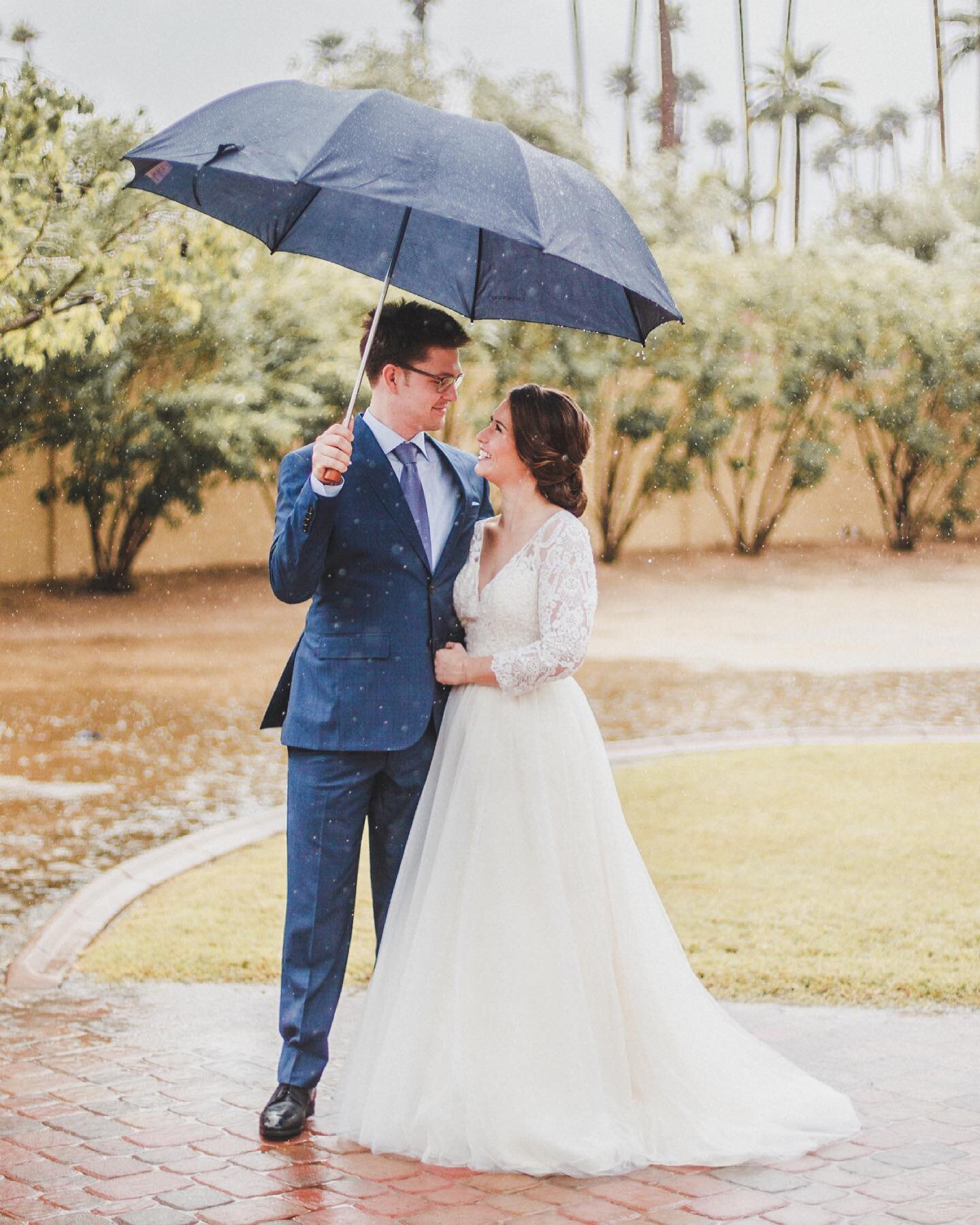 A little rain has never stopped us from creating magic!