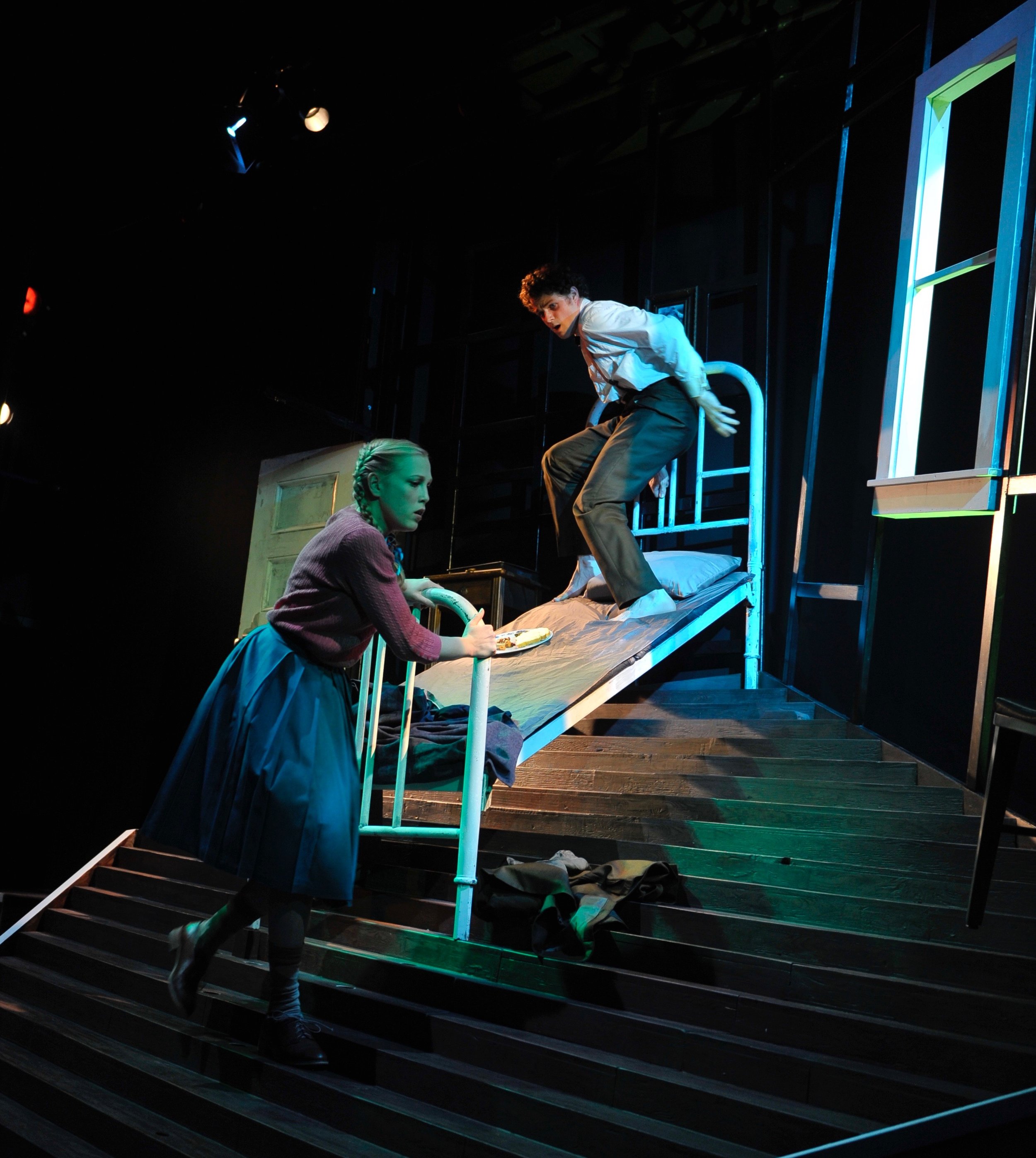    “Mark Jackson directs the play in the true spirit of [Kafka] — which is to say, no deeper meaning is spelled out for the audience. Instead, the play’s meaning is left open to interpretation… The acting in  Metamorphosis &nbsp;is top-notch. The dir