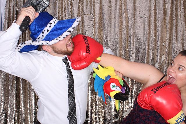 Hey babe let&rsquo;s take a cute pic in the photo booth! .
.
.
.
.
#snapshot #sce #photobooth #wedding #weddingphotobooth #boxing #njwedding