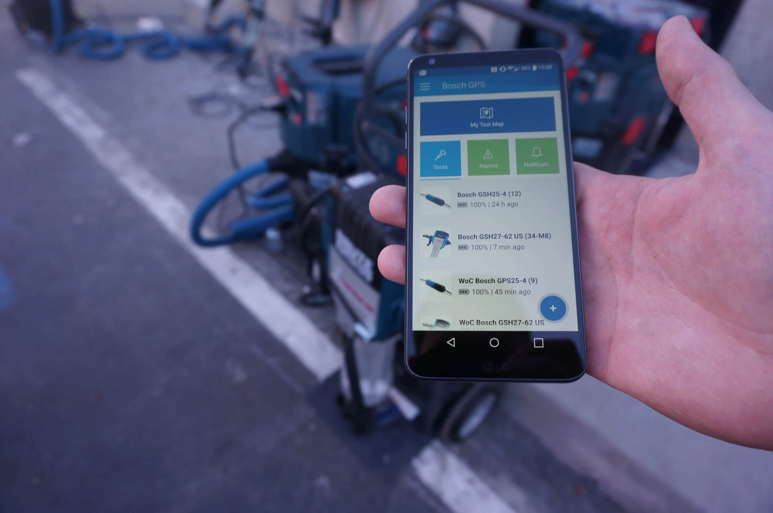 Bosch Introduces World S First Breaker Hammer With Gps Tracking