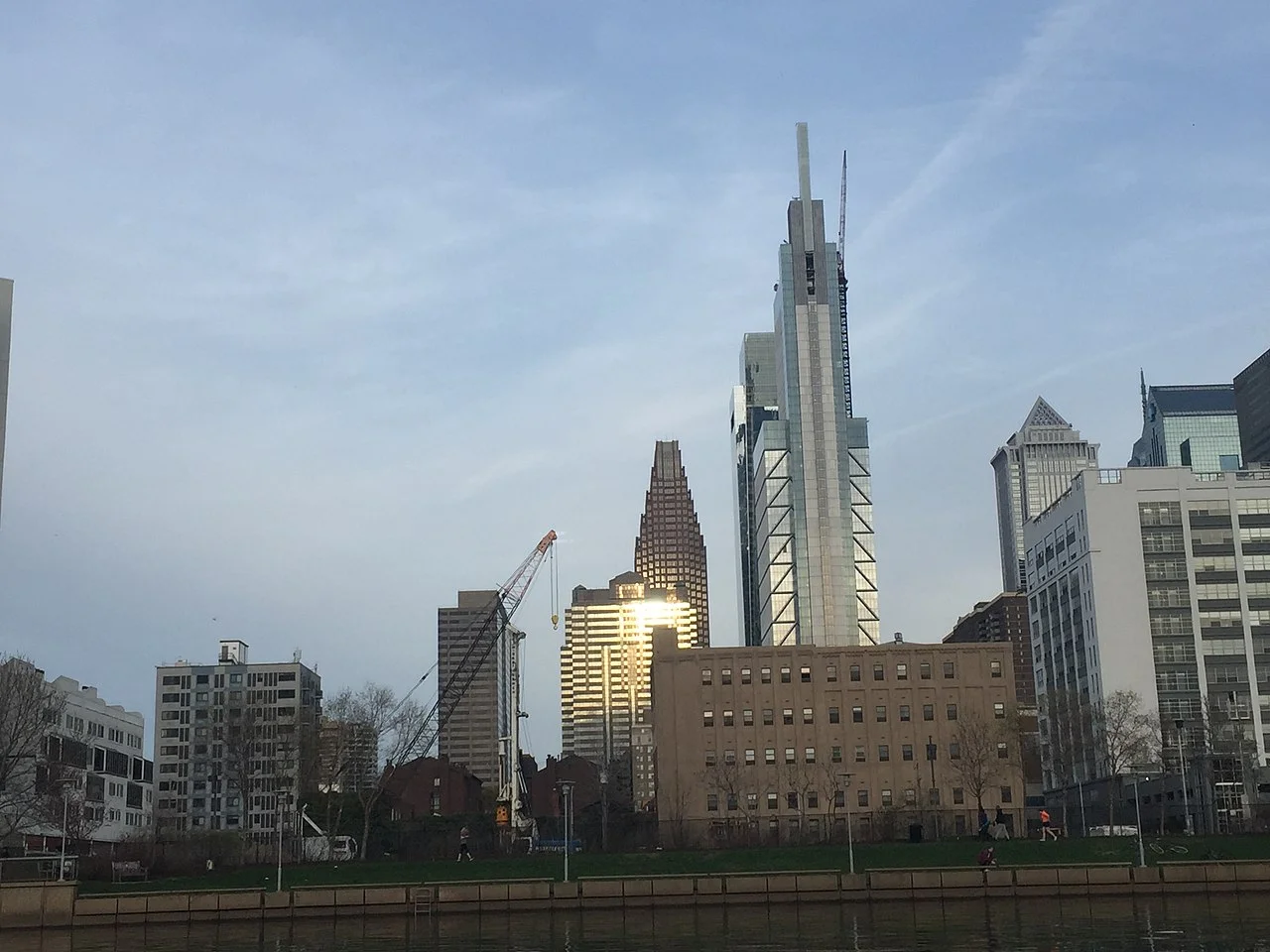 Philadelphia’s Comcast Technology Center. photo by StuntPilot22 , CC BY-SA 4.0