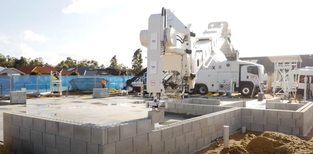 Brick Laying Robot, Hadrian X, Commercial Building — Construction Junkie