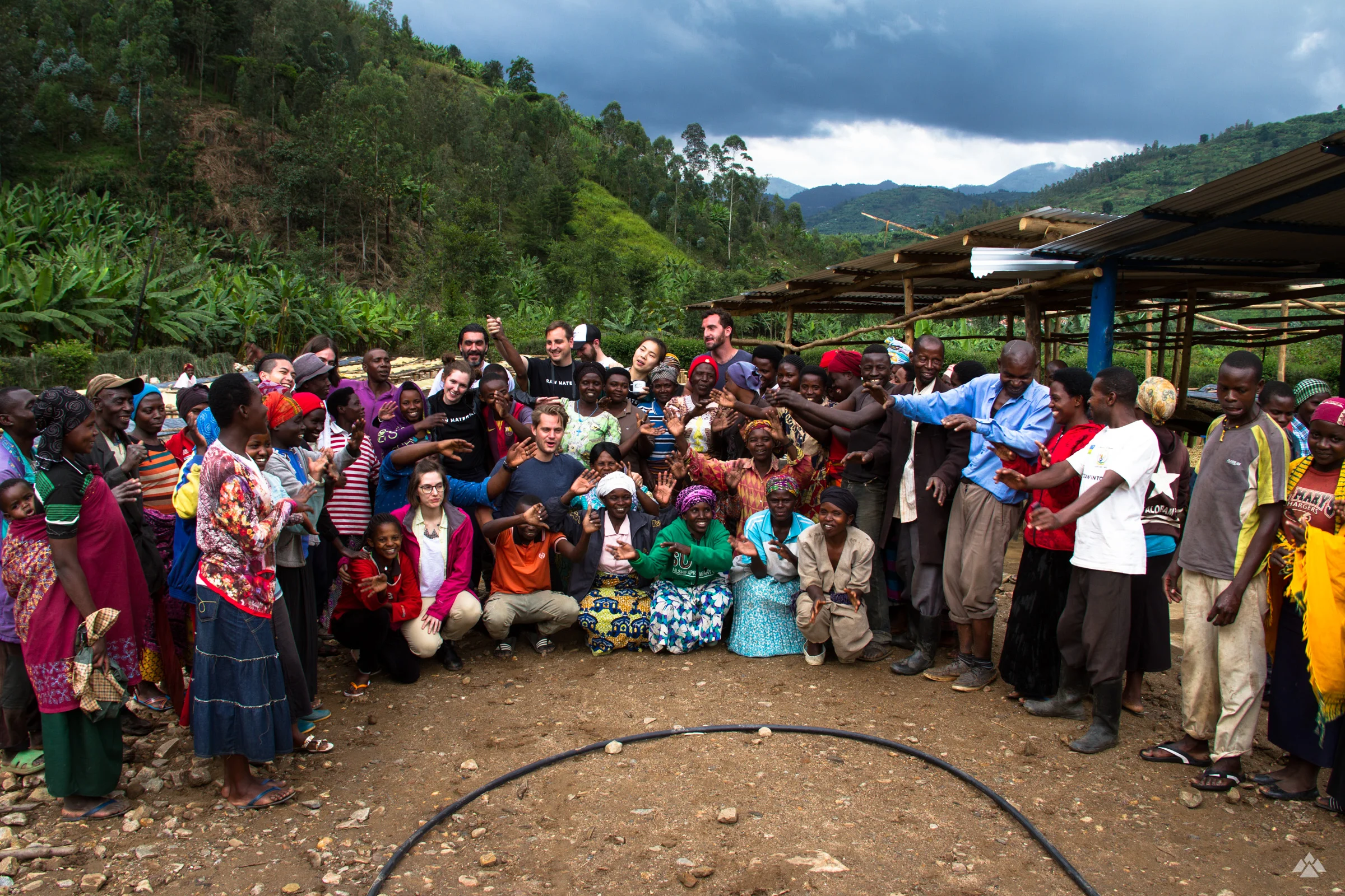The Vunga washing station and team